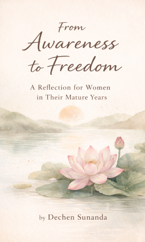 Lotus bloom at dawn serenity